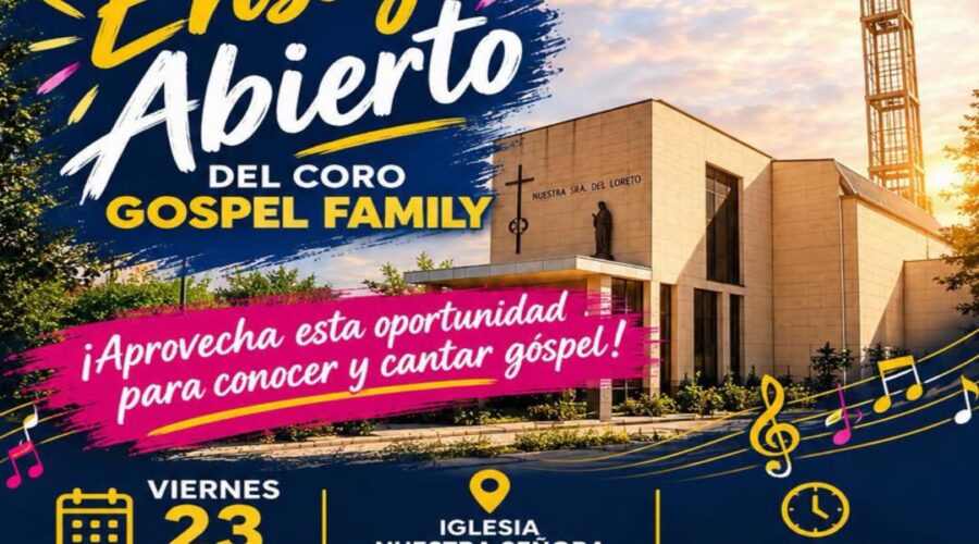 Ensayo abierto del Coro Gospel Family en Loreto, Laredo