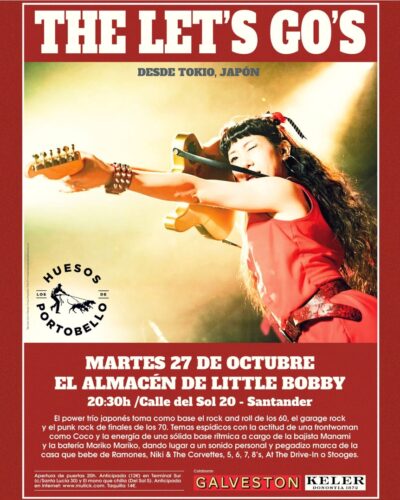THE LET’S GO’S en directo en El Almacén de Little Bobby