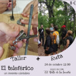 Taller del teleférico cántabro en El Valle de los Inventos