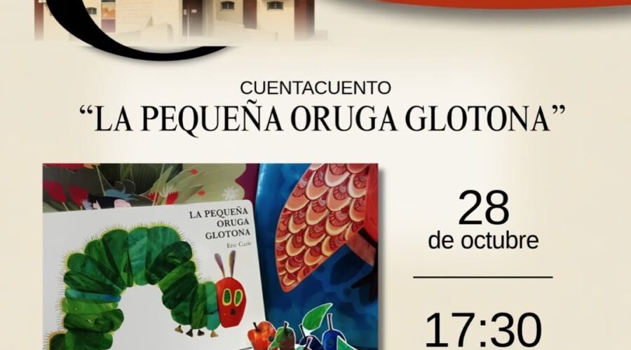 Cuentacuento La pequeña oruga glotona en Astillero