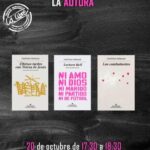 Firma de libros y fanzines de Cristina Morales en La Libre