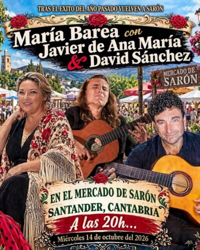 Concierto de flamenco de María Barea en Mercado de Sarón
