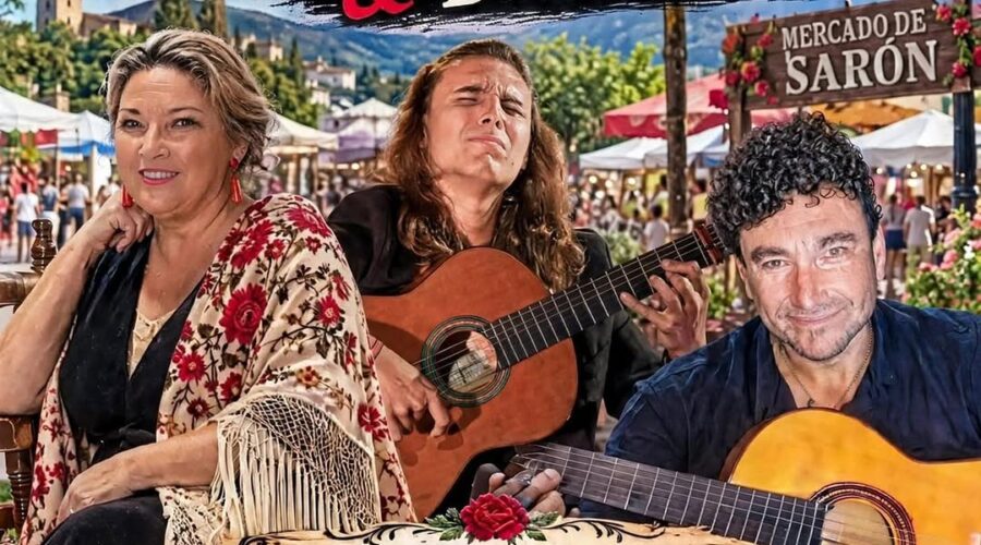 Concierto de flamenco de María Barea en Mercado de Sarón