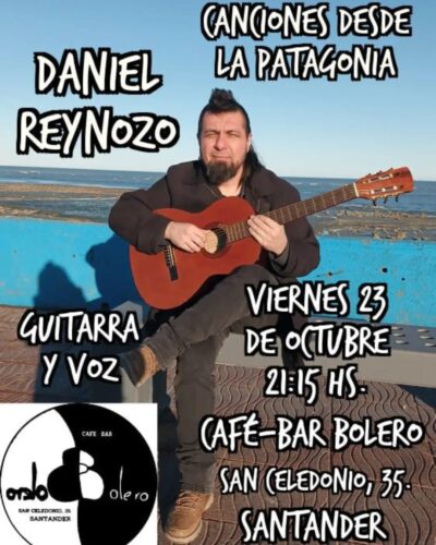 Concierto de Daniel Reynozo en Café-Bar Bolero, Santander
