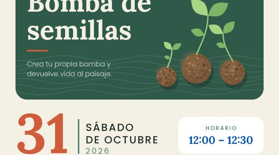 Taller de bombas de semillas en La Cavada, Riotuerto 2026