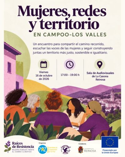 Jornada Mujeres, Redes y Territorio en La Casona, Reinosa