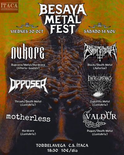 Besaya Metal Fest 2026 en C.S. Ítaca, Torrelavega