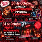 Taller de caracterización y body painting en Santoña, Cantabria