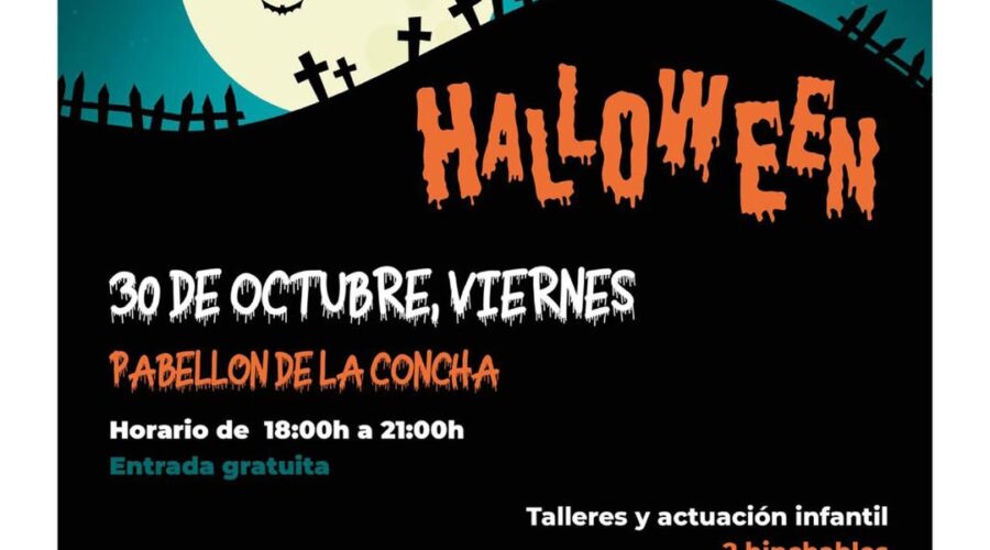 Fiesta de Halloween en el Pabellón de La Concha, Villaescusa