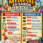 Mercado Medieval en Sarón 2026