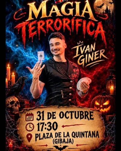 Magia Terrorífica con Ivan Giner en Gibaja 2026