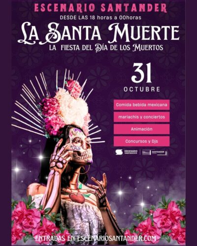 La Santa Muerte en Escenario Santander, Santander