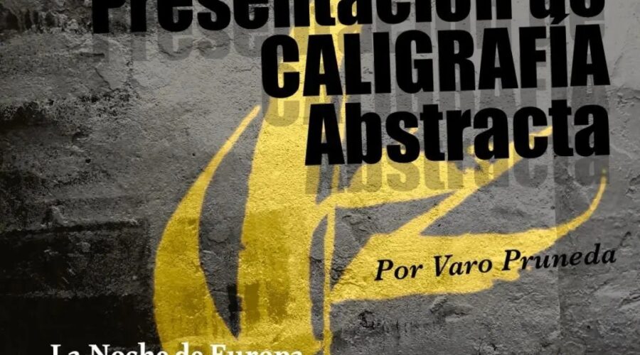 Taller de caligrafía de Varo Pruneda en Eureka Santander