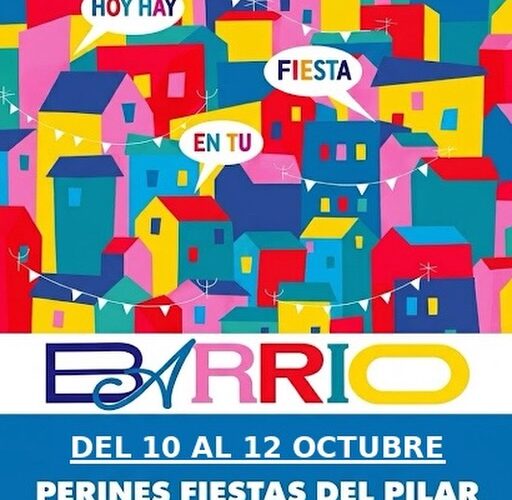 Fiestas del Barrio Perines en Plaza del Pilar, Santander