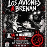 Los Aviones y Brenan en directo en Los Bancos de Atrás
