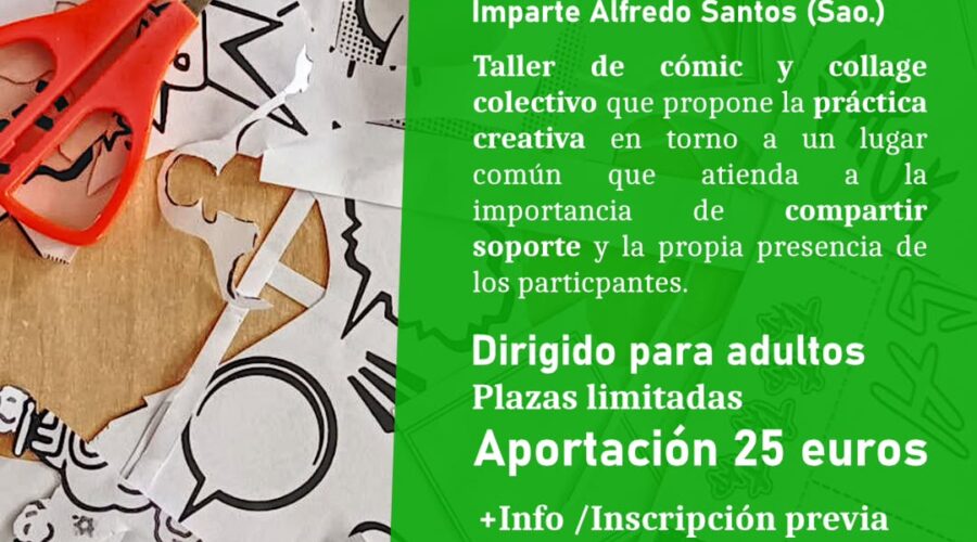 Taller de cómic y collage CO/MIX en Centro Social Smolny