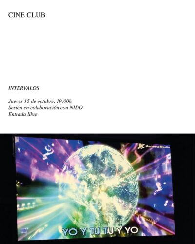 Intervalos: cine y música en Cine Club, 15 de octubre
