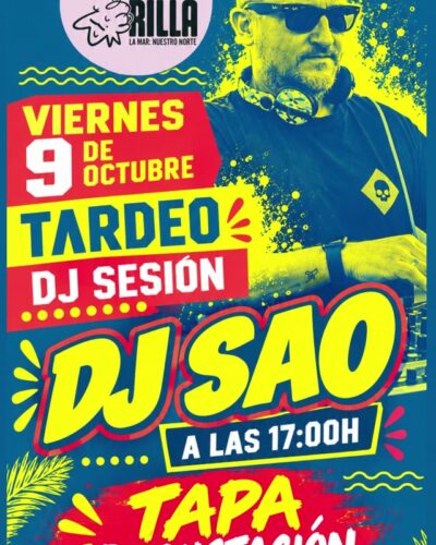 DJ Sesión con DJ Sao en el Restaurante Casca Rilla