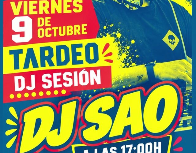DJ Sesión con DJ Sao en el Restaurante Casca Rilla