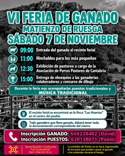 VI Feria de Ganado Matienzo de Ruesga en Las Huertas
