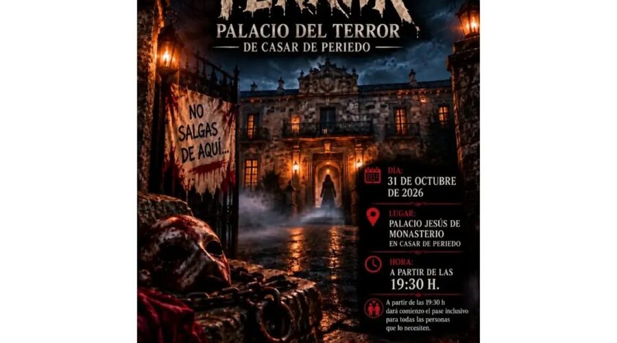 Pasaje del Terror 2026 en Palacio Jesús de Monasterio