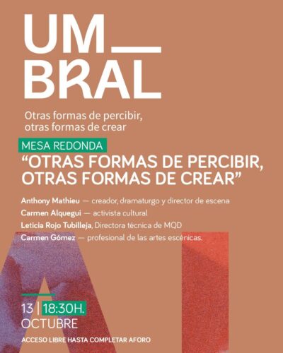 Otras formas de percibir, otras formas de crear en Santander
