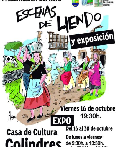 Exposición Escenas de Liendo en Casa de Cultura, Colindres