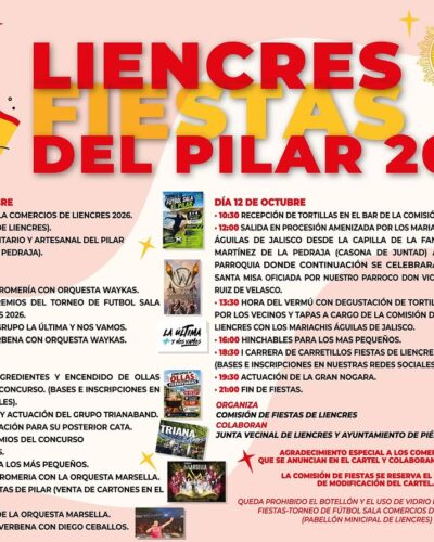 Fiestas del Pilar 2026 en Liencres, Piélagos