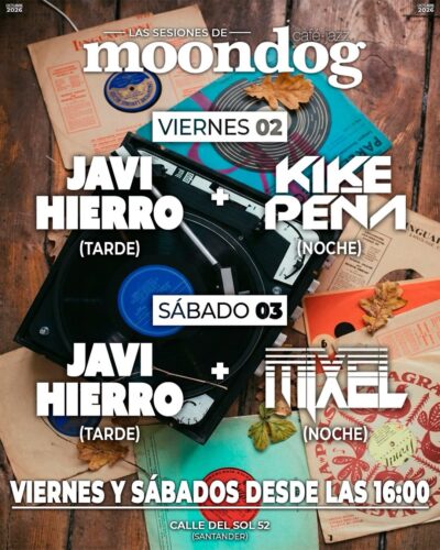 Las sesiones de Moondog en Café-Jazz Moondog, Santander