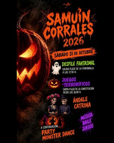 Samuín 2026 en Corrales de Buelna, sábado 31 de octubre
