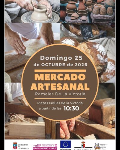 Mercado Artesanal en Ramales de la Victoria, Cantabria