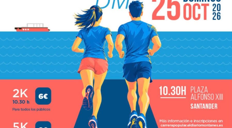 XIV Carrera Popular en Plaza Alfonso XIII, Santander