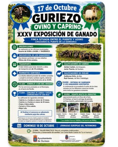 XXXV Exposición de Ganado Ovino y Caprino, Guriezo 2026