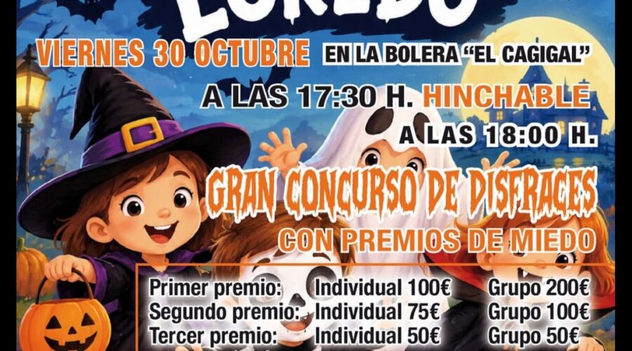 Halloween Infantil en El Cagigal, Loredo