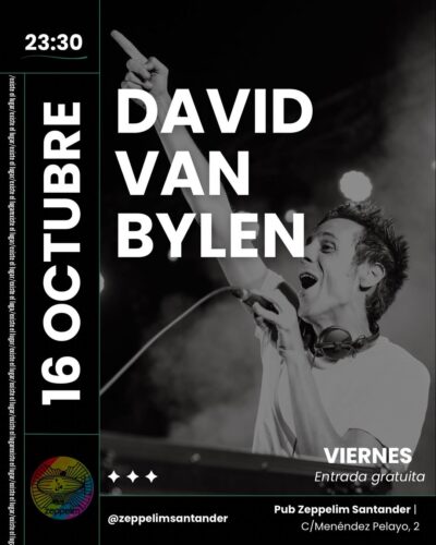 Pinchada de David Van Bylen en Pub Zeppelim, Santander