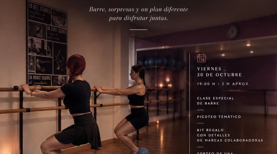 Clase de Barre Halloween en Alameda Studio, Santander
