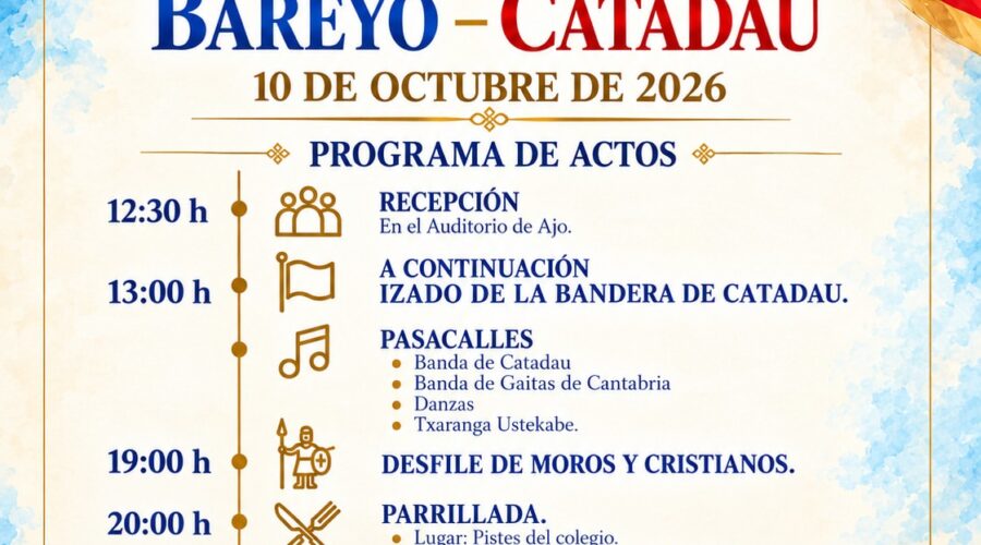 Hermanamiento Bareyo-Catadau en Auditorio de Ajo, Bareyo
