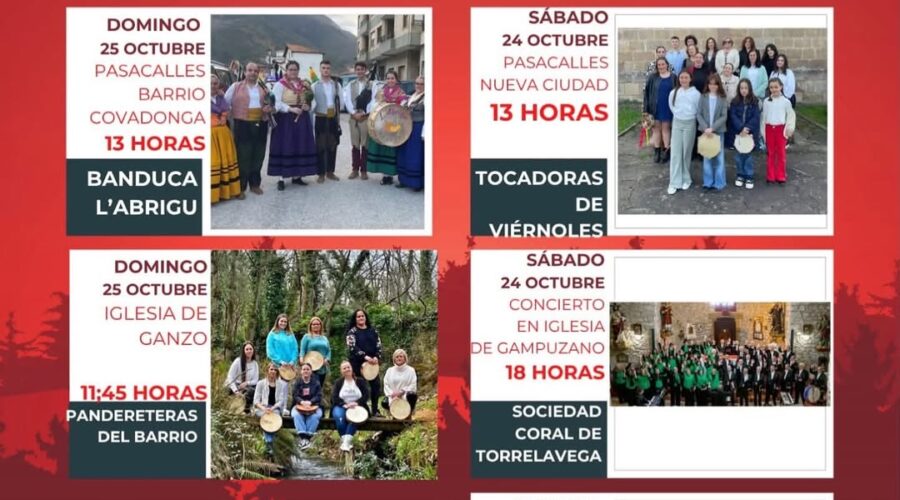 Banduca L’Abrigu en directo en Barrio Covadonga, Torrelavega