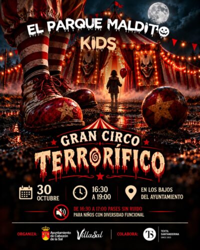 El Parque Maldito Kids en Cabezón de la Sal 2026