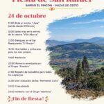 Fiesta de San Rafael 2026 en Barrio El Rincón, Hazas de Cesto