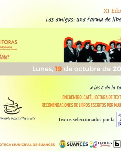 Día de las escritoras en Biblioteca Elena Soriano, Suances