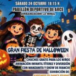 Gran Fiesta de Halloween en Pabellón de Arce, Puente Arce