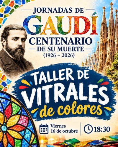 Taller de vitrales de colores en Reinosa, Cantabria 2026