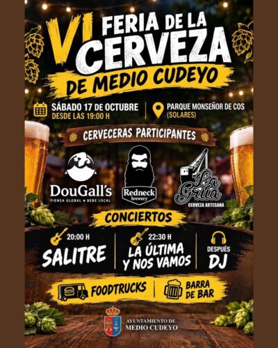 VI Feria de la Cerveza de Medio Cudeyo en Solares 2026