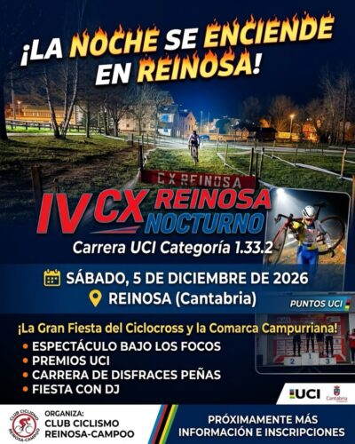 Ciclocross IV CX Reinosa Nocturno en Reinosa, Cantabria