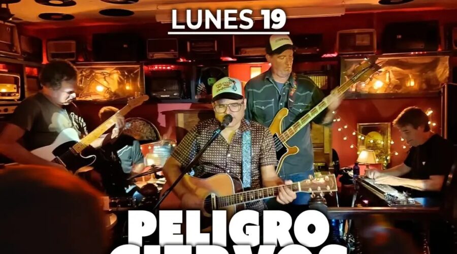 Peligro Ciervos en directo en Moondog Santander
