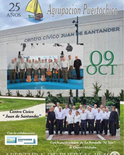 Agrupación Puertochico en Centro Cívico Juan de Santander
