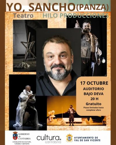 Yo, Sancho (Panza) — Hilo Producciones en Auditorio Bajo Deva