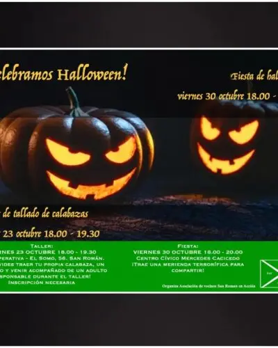 Fiesta de Halloween en Centro Cívico Mercedes Cacicedo, San Román