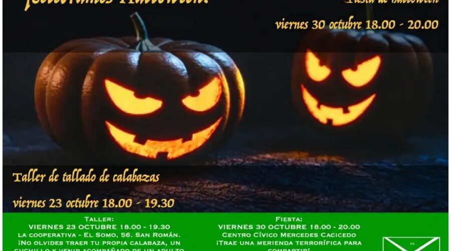 Fiesta de Halloween en Centro Cívico Mercedes Cacicedo, San Román